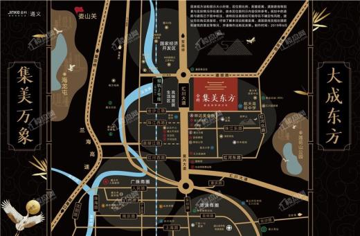 金科·集美东方位置图