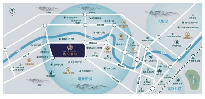 翔昱·盛世豪庭位置图