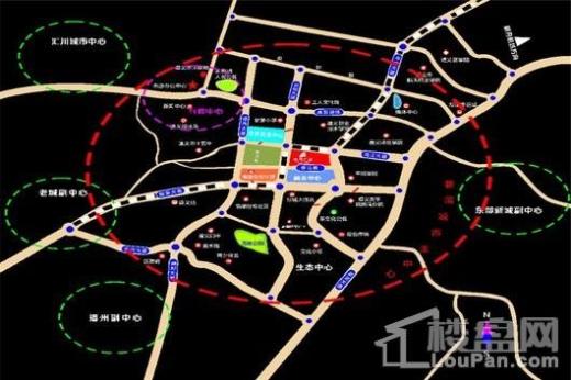 名城广厦交通图