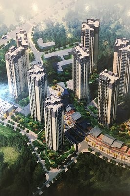 桃溪·紫云台效果图